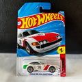Hot Wheels Ferrari 365 GTB4 Competizione – White / red / green, #78