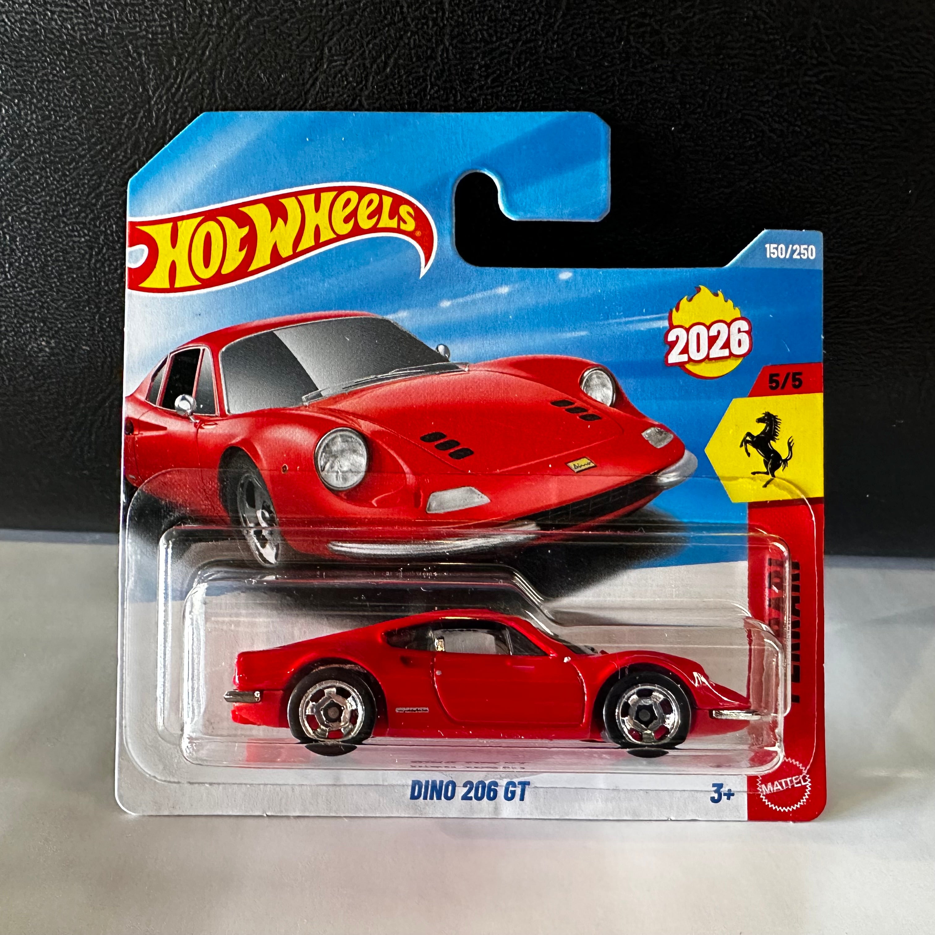 Hot Wheels Dino 206 GT – Red